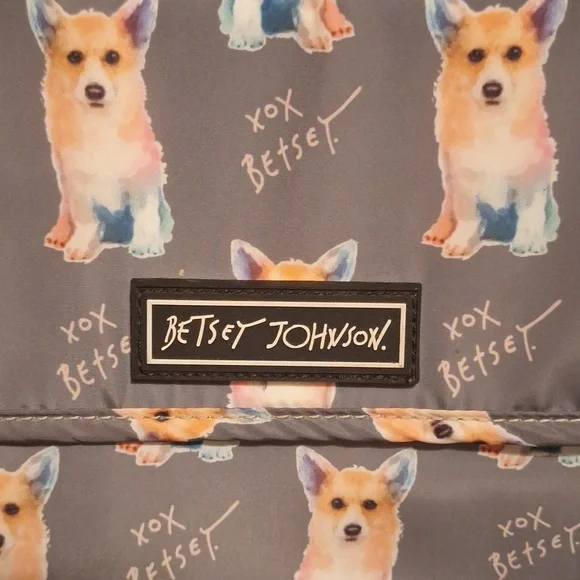 Betsey Johnson Corgi Insulated Travel Lunchbag - Picture 3 of 8